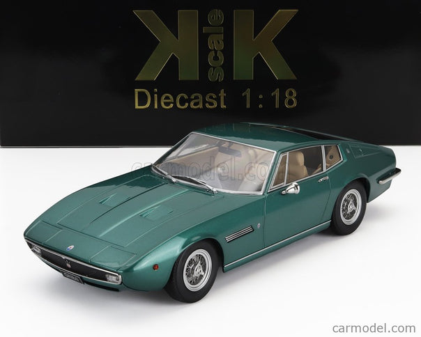 Maserati Ghibli Coupe 1969 1:18 KK Scale zelená metalická