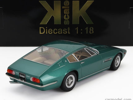 Maserati Ghibli Coupe 1969 1:18 KK Scale zelená metalická