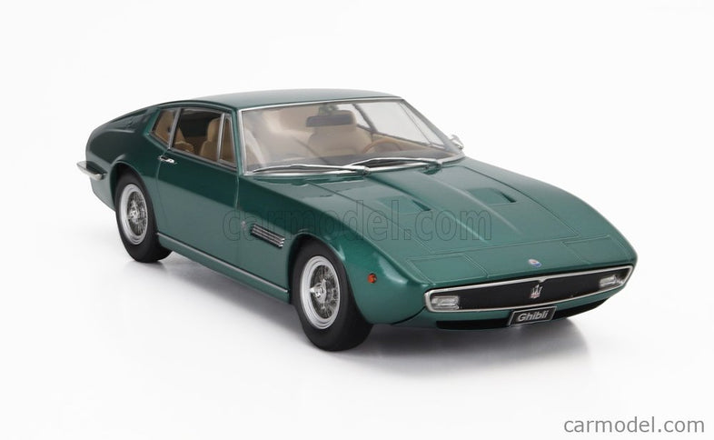 Maserati Ghibli Coupe 1969 1:18 KK Scale zelená metalická