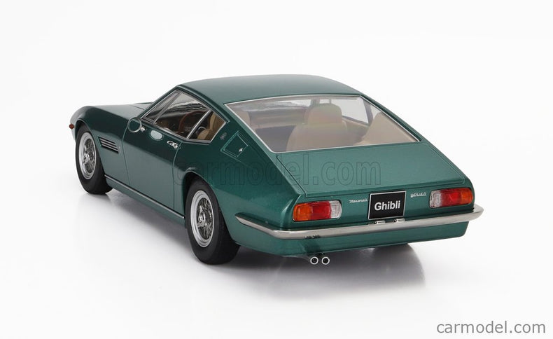Maserati Ghibli Coupe 1969 1:18 KK Scale zelená metalická