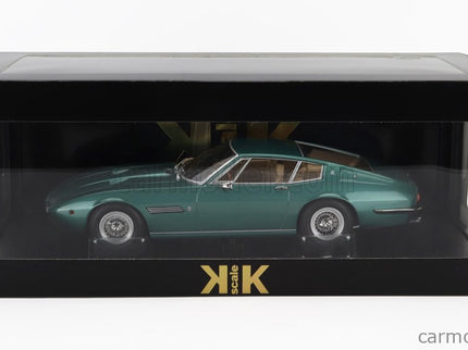 Maserati Ghibli Coupe 1969 1:18 KK Scale zelená metalická