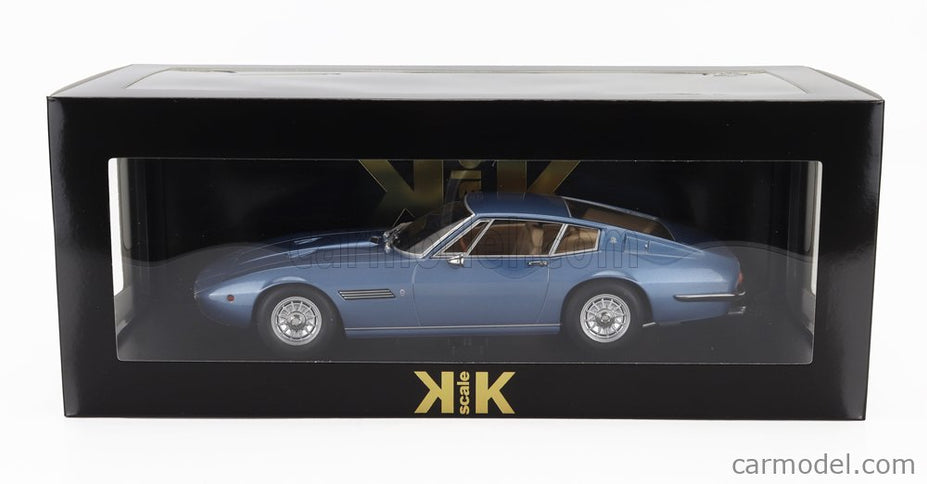 Maserati Ghibli Coupe 1969 1:18 KK Scale modrá metalická