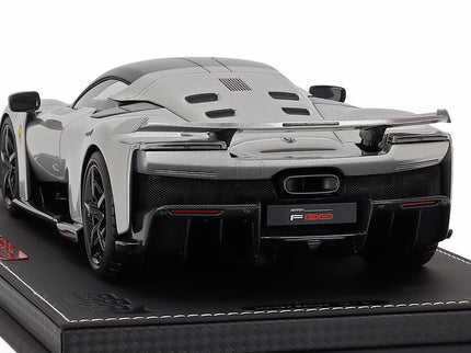 Ferrari F80 2024 - Carbon Disky 1:18 BBR Models Alluminio Lucido - sivá