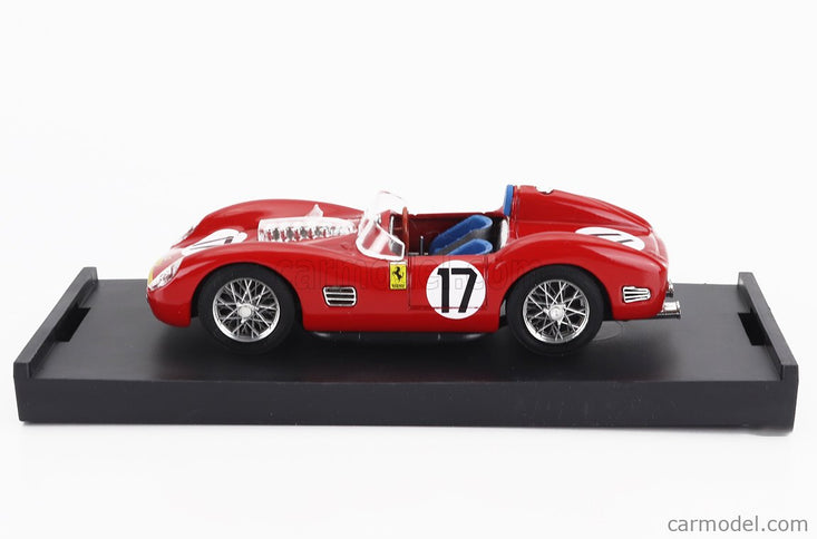 Ferrari 250TR Testarossa 3.0L V12 Spider Team North American Racing N.A.R.T. N°17 2. Miesto 24h Le Mans 1960 Ricardo Rodriguez - Andre Pilette 1:43 Brumm červená