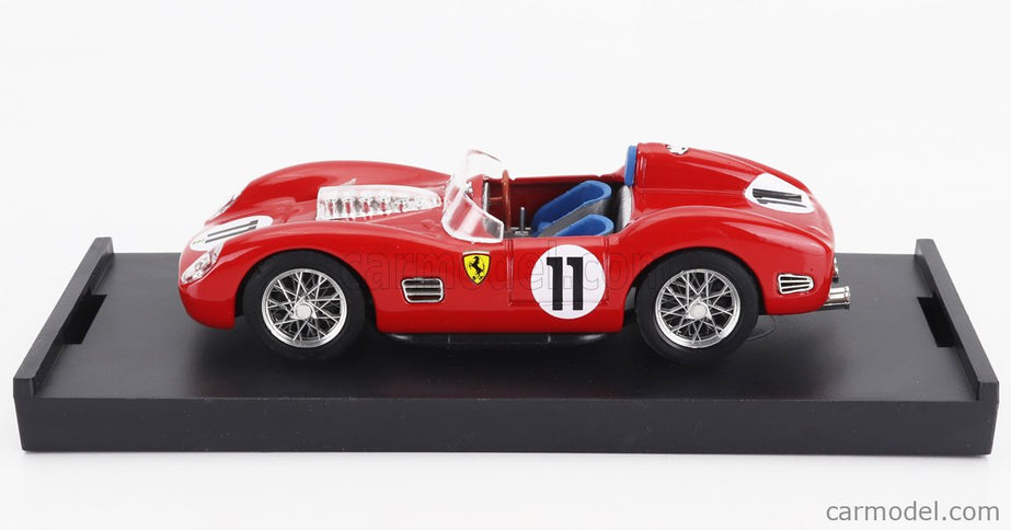 Ferrari 250TR Testarossa 3.0L V12 Spider Team Scuderia Ferrari Spa N°11 Víťaz 24h Le Mans 1960 Paul Frere - Olivier Gendebien 1:43 Brumm červená