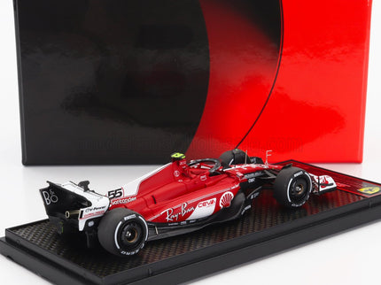 FERRARI | F1  SF-23 TEAM SCUDERIA FERRARI N 55 LAS VEGAS USA GP 2023 CARLOS SAINZ | RED WHITE BLACK