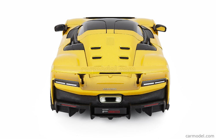 Ferrari F80 2024 - Black Kolesá 1:18 Bburago GIALLO TRISTRATO - YELLOW MET