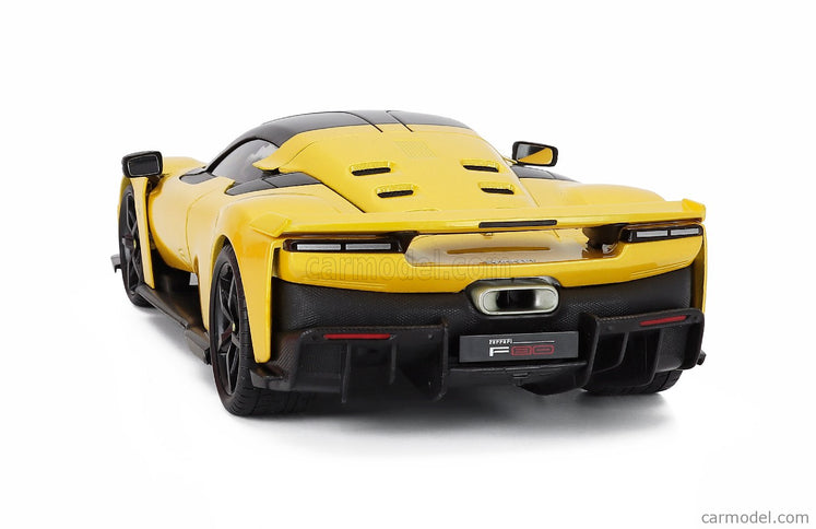 Ferrari F80 2024 - Black Kolesá 1:18 Bburago GIALLO TRISTRATO - YELLOW MET