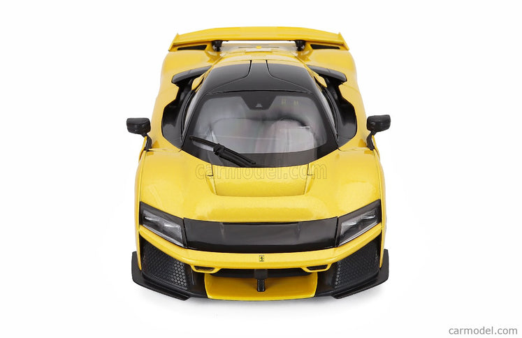 Ferrari F80 2024 - Black Kolesá 1:18 Bburago GIALLO TRISTRATO - YELLOW MET