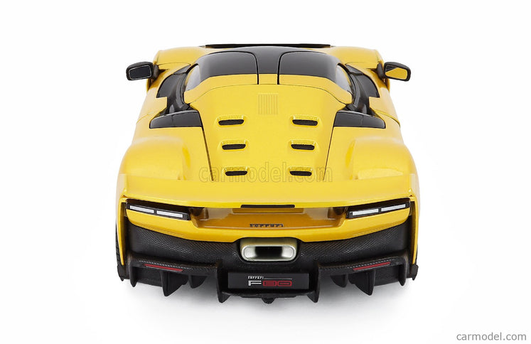 Ferrari F80 2024 - Black Kolesá 1:18 Bburago GIALLO TRISTRATO - YELLOW MET