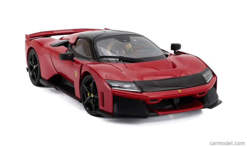 Ferrari F80 2024 - Black Kolesá 1:18 Bburago ROSSO CORSA - RED