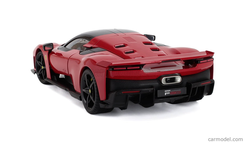 Ferrari F80 2024 - Black Kolesá 1:18 Bburago ROSSO CORSA - RED