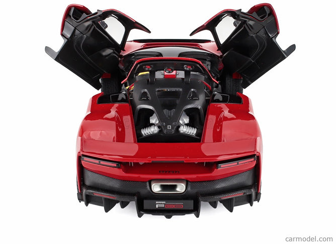 Ferrari F80 2024 - Black Kolesá 1:18 Bburago ROSSO CORSA - RED