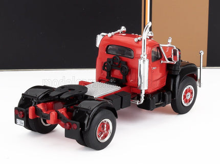 MACK | B61 TRACTOR TRUCK 2-ASSI 1953 | RED BLACK