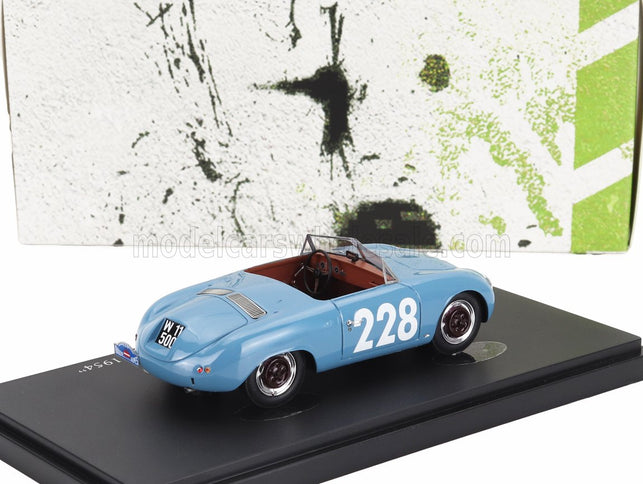 DENZEL | WD 1300 SPIDER SUPER N 228 RALLY DES ALPES AUSTRIA 1954 | LIGHT BLUE