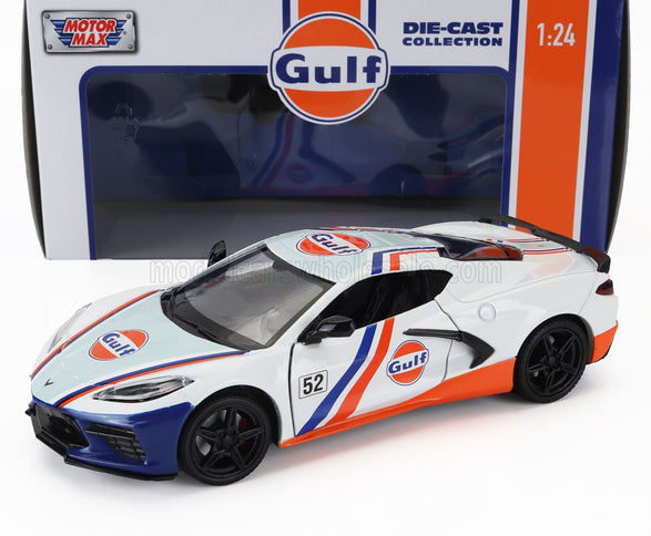 CHEVROLET | CORVETTE C8 N 52 GULF RACING 2020 | WHITE BLUE ORANGE