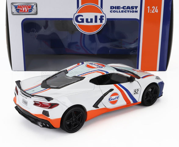 CHEVROLET | CORVETTE C8 N 52 GULF RACING 2020 | WHITE BLUE ORANGE