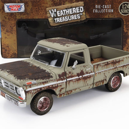 FORD USA | F-100 PICK-UP WEATHERED TREASURE 1972 | RUGGINE - RUST