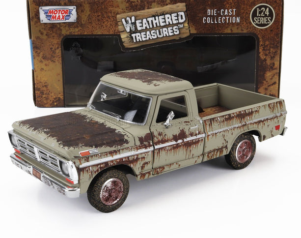 FORD USA | F-100 PICK-UP WEATHERED TREASURE 1972 | RUGGINE - RUST