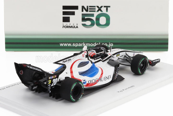 DALLARA | SF23 TRD 01F TEAM ENEX IMPUL N 20 SUPER FORMULA SEASON 2024 YUJI KUNIMOTO | WHITE BLACK RED