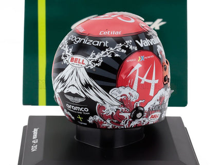 BELL HELMET | CASCO HELMET F1 FERNANDO ALONSO TEAM ASTON MARTIN ARAMCO COGNIZANT N 14 JAPAN GP 2024 | VARIOUS