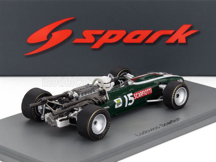 COOPER | F1  T86 N 15 SOUTH AFRICA GP 1968 LUDOVICO SCARFIOTTI | GREEN WHITE
