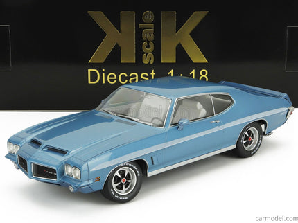 Pontiac GTO Le Mans Ram Air Coupe 1972 1:18 KK Scale svetlomodrá