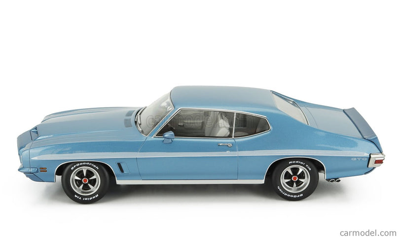 Pontiac GTO Le Mans Ram Air Coupe 1972 1:18 KK Scale svetlomodrá