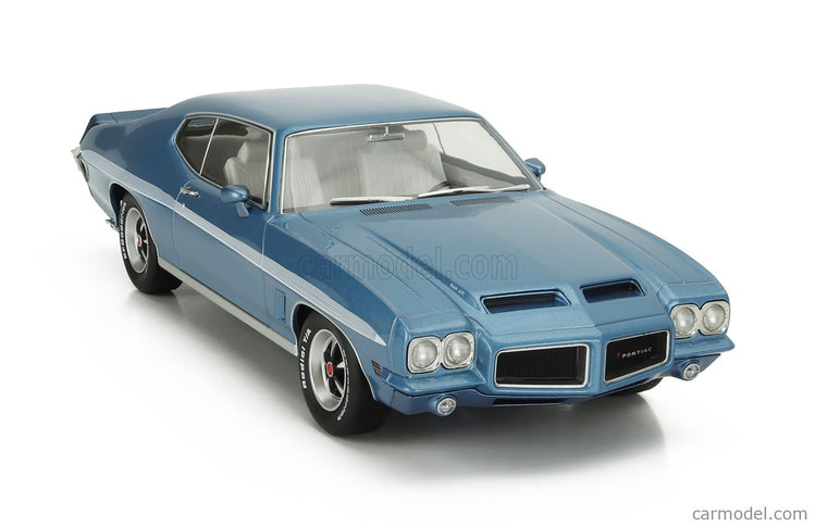 Pontiac GTO Le Mans Ram Air Coupe 1972 1:18 KK Scale svetlomodrá