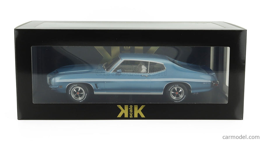 Pontiac GTO Le Mans Ram Air Coupe 1972 1:18 KK Scale svetlomodrá