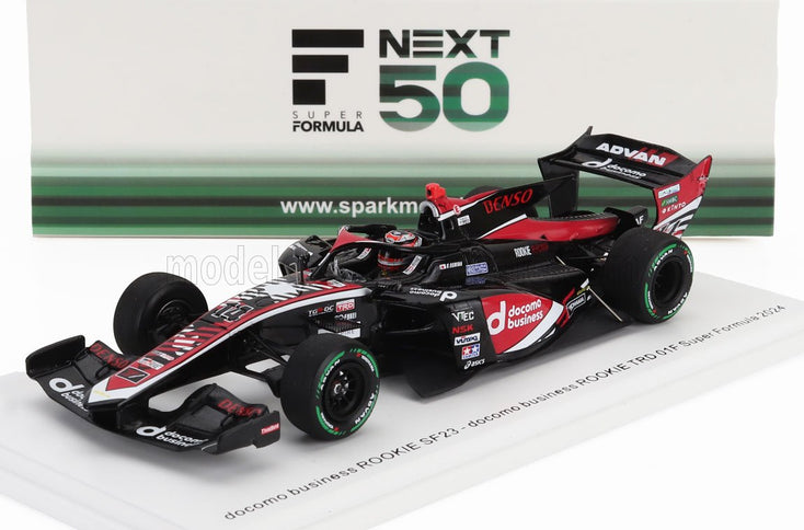 DALLARA | SF23 TRD 01F TEAM ROOKIE RACING N 14 SUPER FORMULA SEASON 2024 KAZUYA OSHIMA | BLACK RED