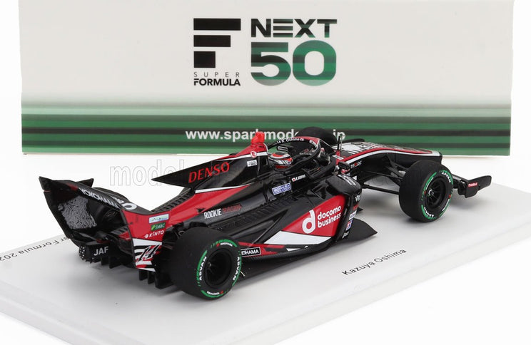 DALLARA | SF23 TRD 01F TEAM ROOKIE RACING N 14 SUPER FORMULA SEASON 2024 KAZUYA OSHIMA | BLACK RED