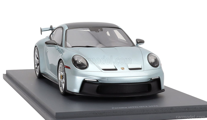 Porsche 911 992 GT3 Coupe 2022 1:18 Schuco strieborná čierna