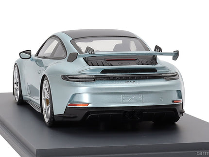 Porsche 911 992 GT3 Coupe 2022 1:18 Schuco strieborná čierna