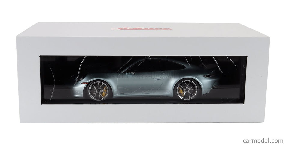 Porsche 911 992 GT3 Coupe 2022 1:18 Schuco strieborná čierna