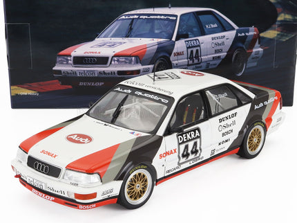 AUDI | QUATTRO V8 TEAM SCHMIDT MOTORSPORT TECHNIK N 44 WINNER DTM SEASON 1990 HANS JOACHIM STUCK | WHITE GREY RED