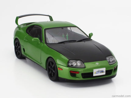 Toyota Supra Mkiv (A80) Coupe 1993 1:18 Solido zelená čierna