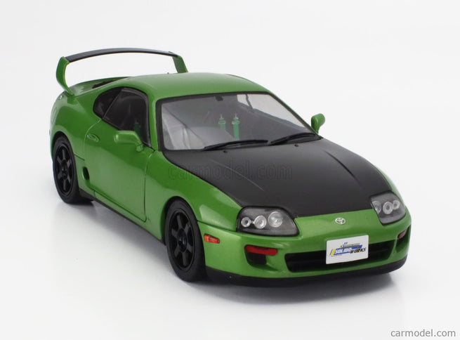 Toyota Supra Mkiv (A80) Coupe 1993 1:18 Solido zelená čierna