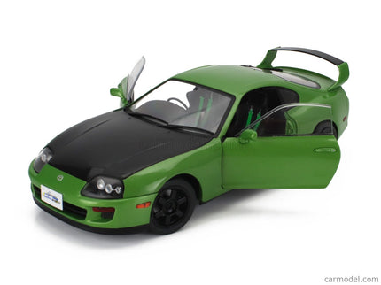 Toyota Supra Mkiv (A80) Coupe 1993 1:18 Solido zelená čierna