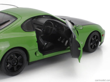 Toyota Supra Mkiv (A80) Coupe 1993 1:18 Solido zelená čierna