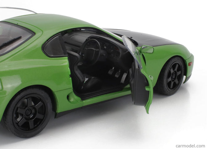 Toyota Supra Mkiv (A80) Coupe 1993 1:18 Solido zelená čierna