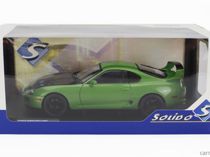 Toyota Supra Mkiv (A80) Coupe 1993 1:18 Solido zelená čierna