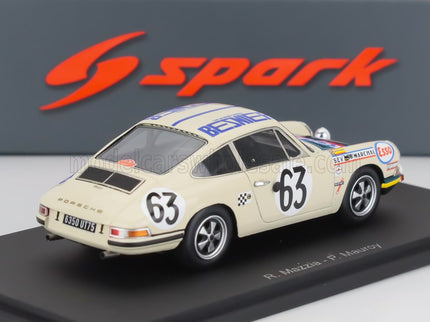 PORSCHE | 911S COUPE 1991cc S6 TEAM M.MARTIN N 63 24h LE MANS 1969 RENE MAZZIA - PIERRE MAUROY | BEIGE GREEN