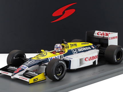 WILLIAMS | F1  FW11 TEAM WILLIAMS N 5 WINNER BRITISH GP 1986 NIGEL MANSELL | YELLOW WHITE BLACK