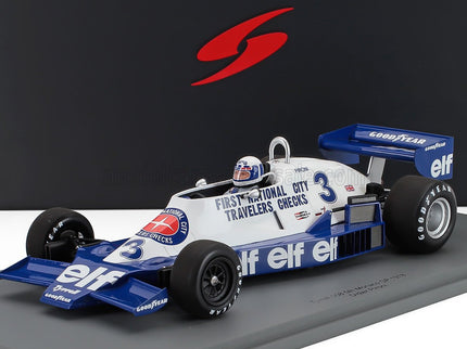 TYRRELL | F1  008 TEAM ELF N 3 MONACO GP 1978 DIDIER PIRONI | BLUE WHITE