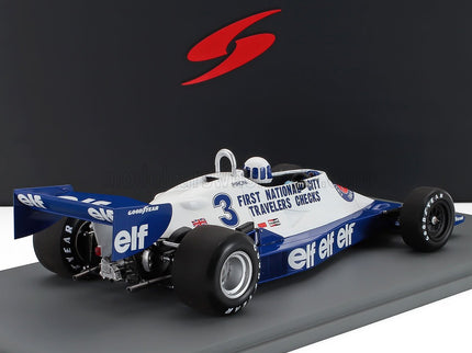 TYRRELL | F1  008 TEAM ELF N 3 MONACO GP 1978 DIDIER PIRONI | BLUE WHITE