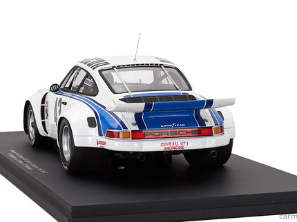 Porsche 911 Carrera RSR Team Ecurie Escargot N°43 Víťaz 24h Daytona 1977 Hurley Haywood - John Graves - Dave Helmick 1:18 Spark Model biela modrá