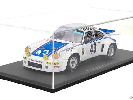Porsche 911 Carrera RSR Team Ecurie Escargot N°43 Víťaz 24h Daytona 1977 Hurley Haywood - John Graves - Dave Helmick 1:18 Spark Model biela modrá
