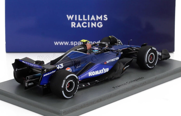 WILLIAMS | F1  FW46 TEAM WILLIAMS RACING N 43 MONZA ITALY GP 2024 FRANCO COLAPINTO | BLUE BLACK