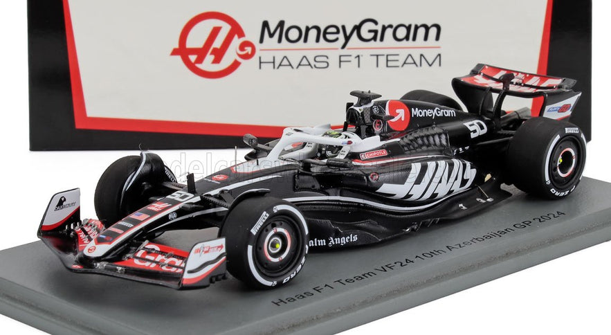 HAAS | F1  FW24 TEAM MONEYGRAM HAAS N 50 AZERBAIJAN GP 2024 OLIVER BEARMAN | BLACK WHITE